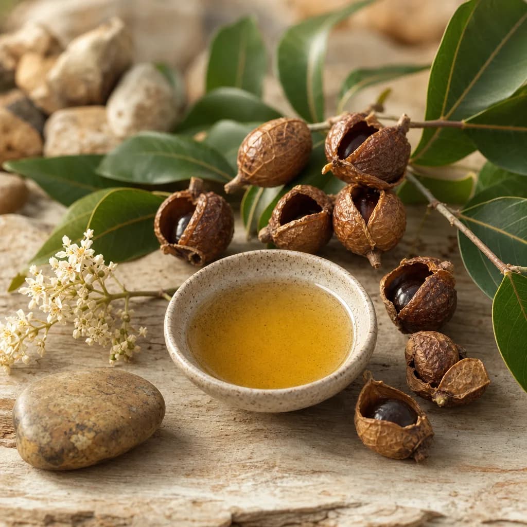 Reference image representing Soap Tree Infused Jojoba Oil.